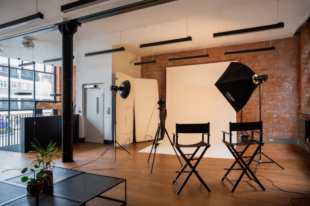 a chair in a room