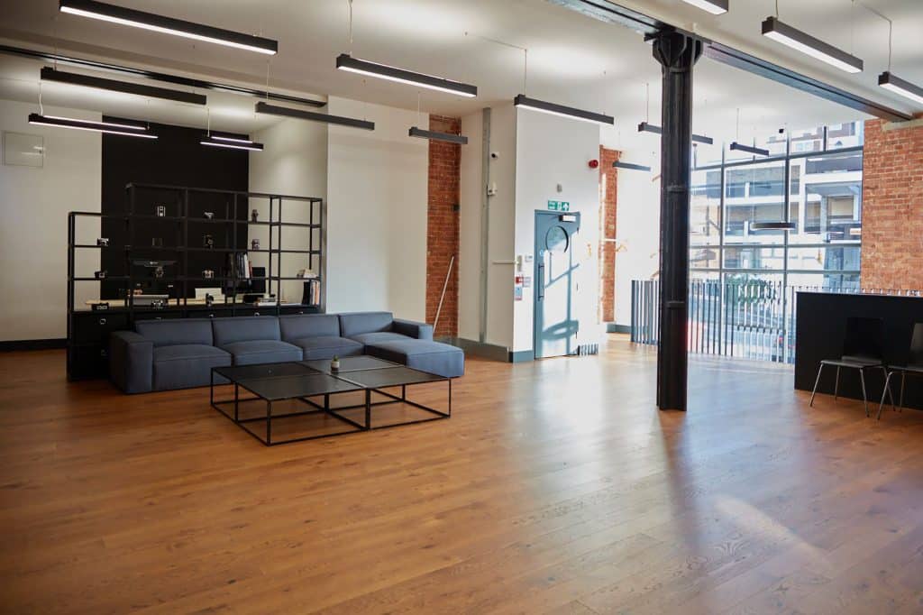 a large room