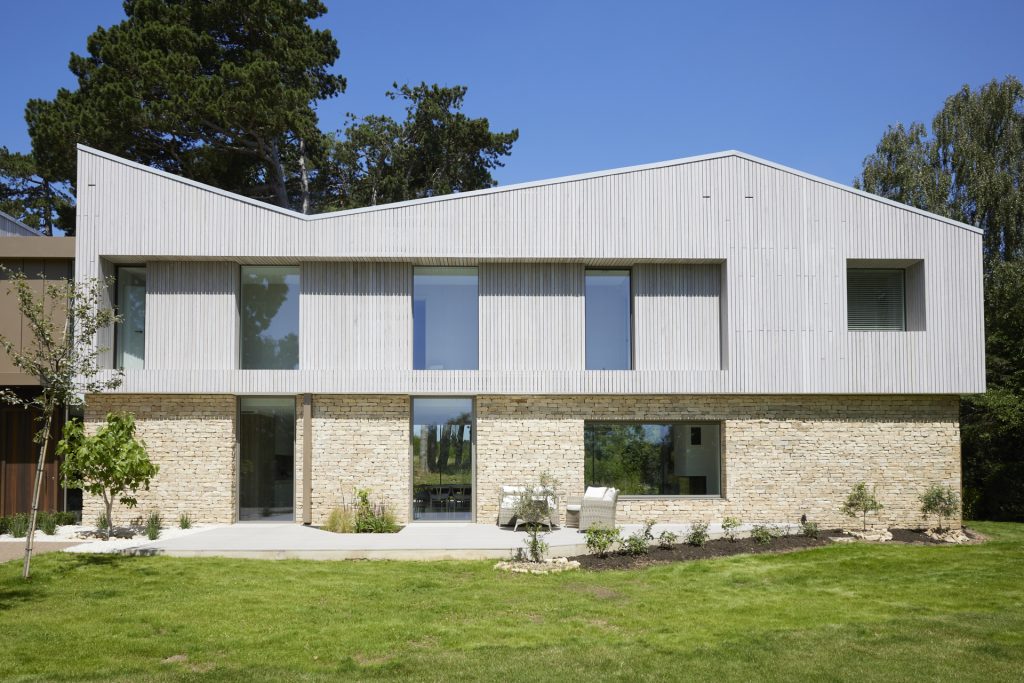 a large lawn in front of a house