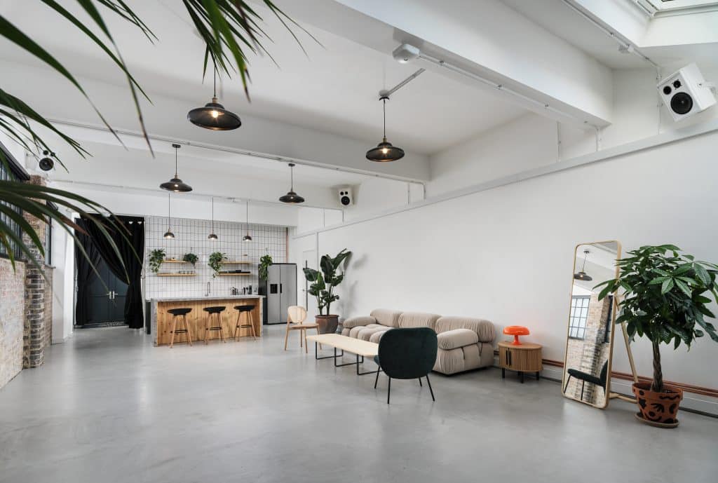 a room full of furniture