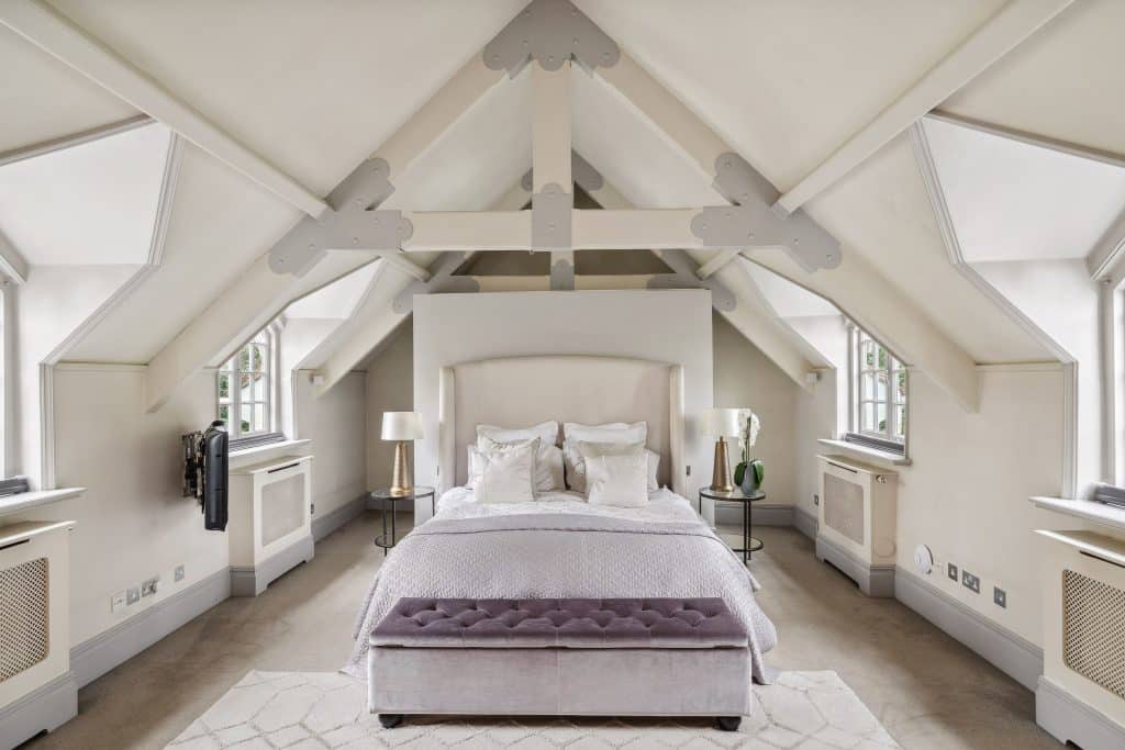 a large room