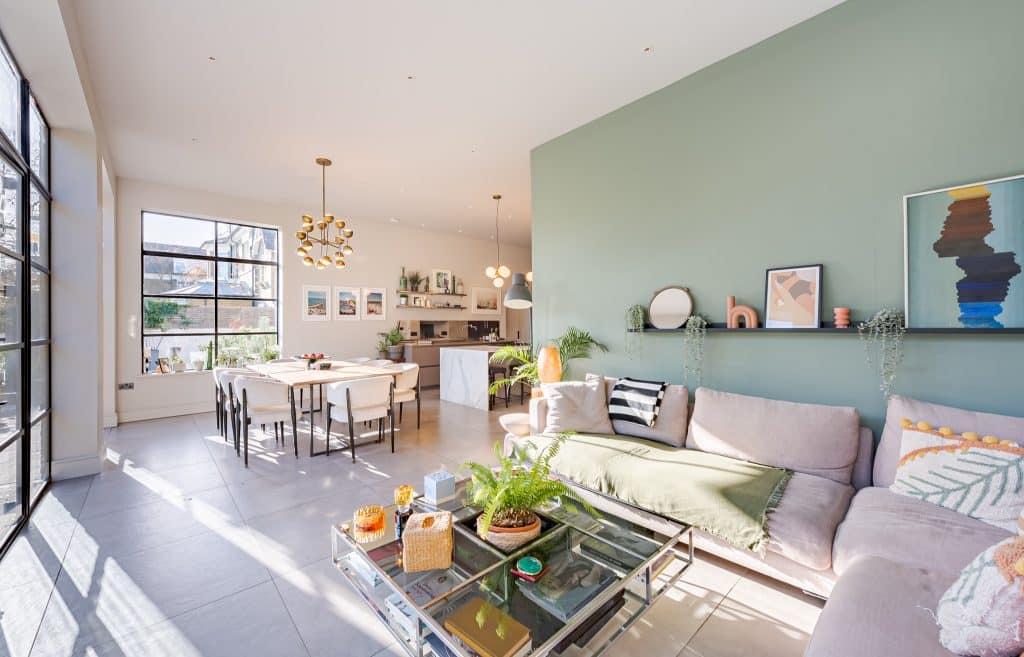 a living room