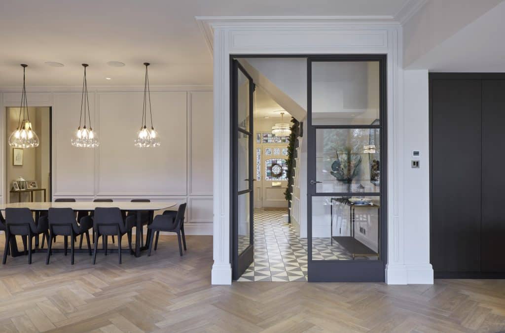 a room filled with furniture and decor