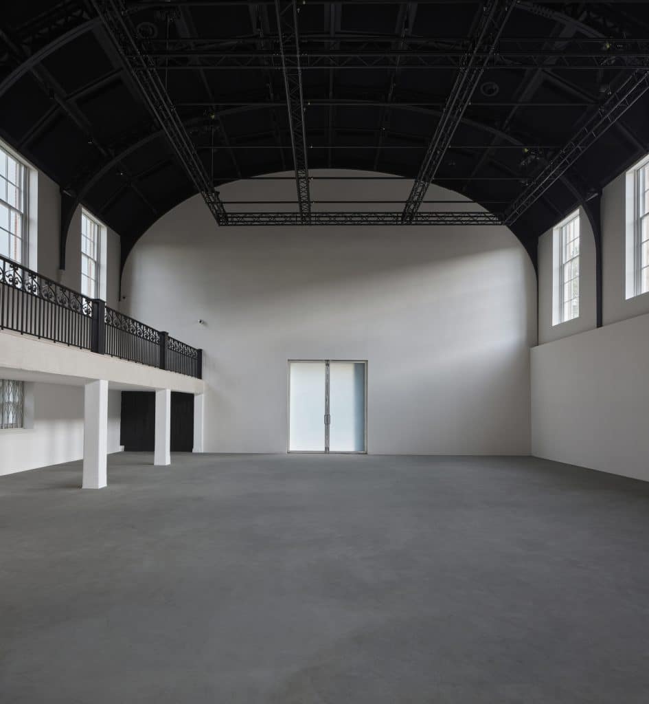 a large room