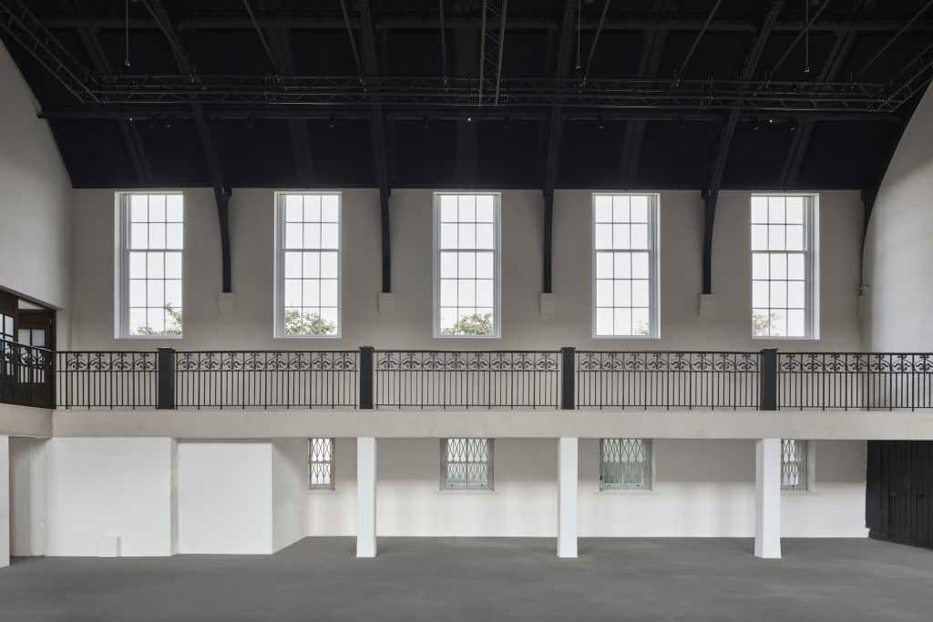 a large room
