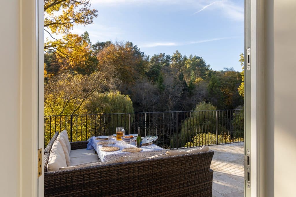 HURST VALE 2 Exterior Terrace Rear Pool 002