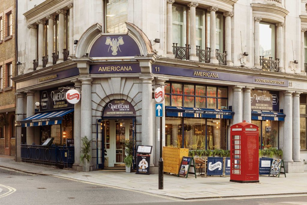 Americana restaurant in London © Nacho Rivera