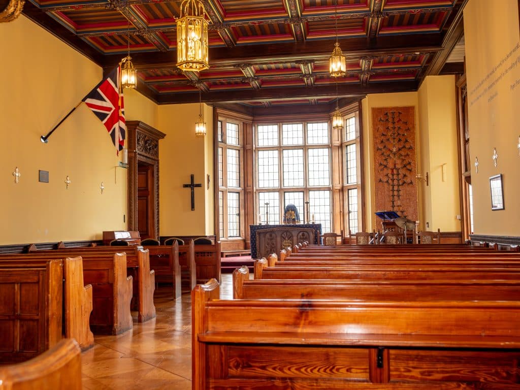 grade ii listed hampshire school shoot location St Edward’s School – Chapel (24)