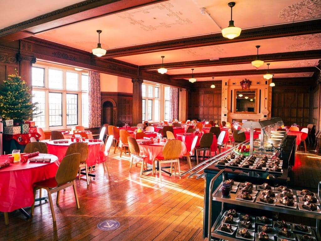 grade ii listed hampshire school shoot location St Edward’s School – Dining Room (3)