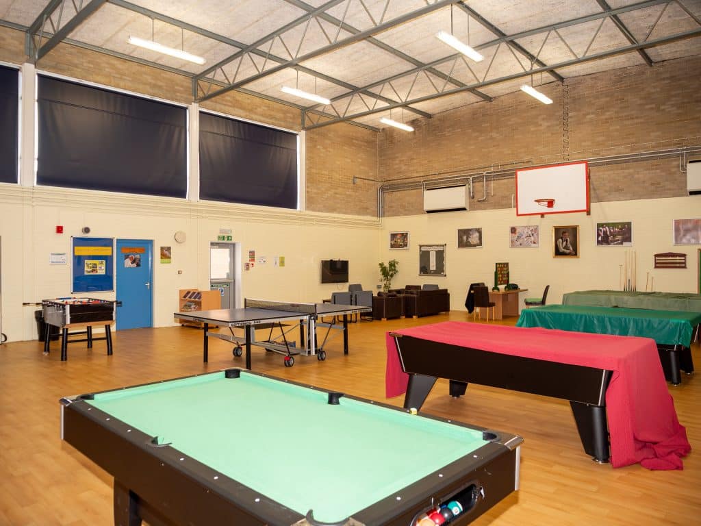 grade ii listed hampshire school shoot location St Edward’s School – Gamesroom (25)