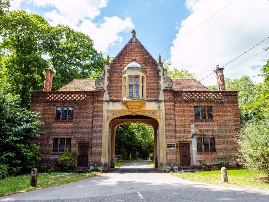 grade ii listed hampshire school shoot location St Edward’s School – Gatehouse to School (20)