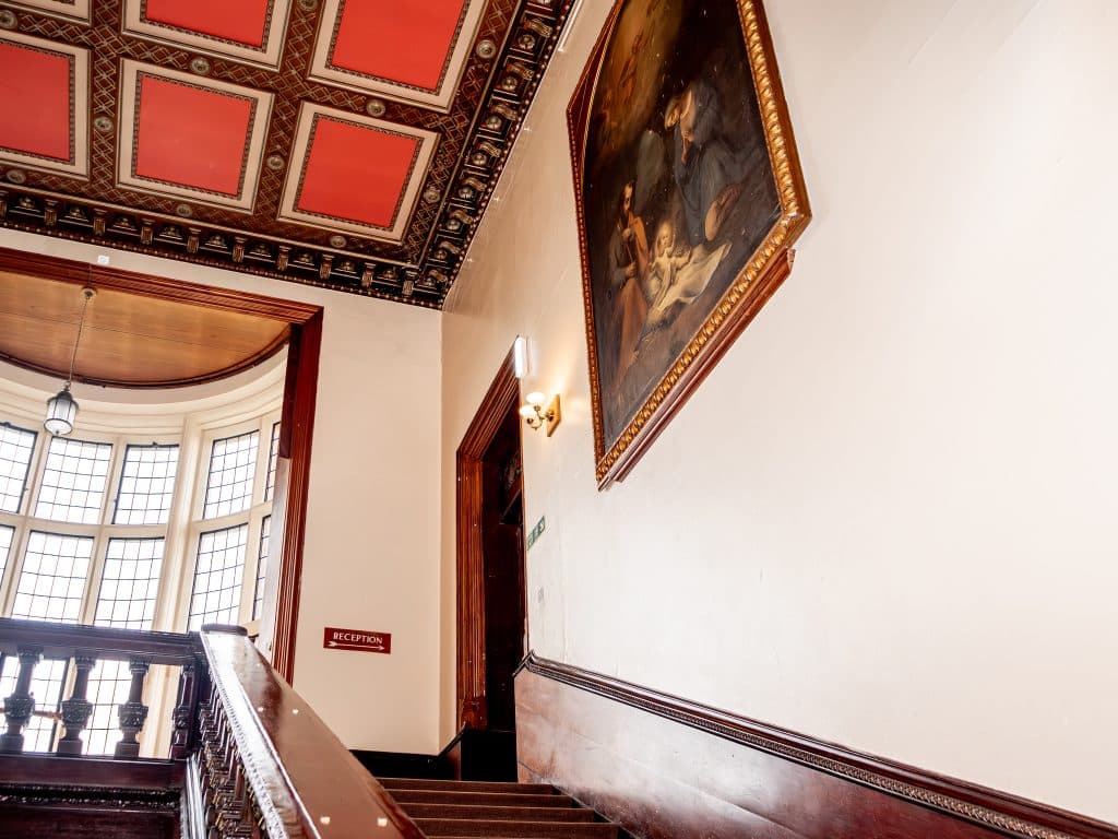 grade ii listed hampshire school shoot location St Edward’s School – Main Staircase(36)