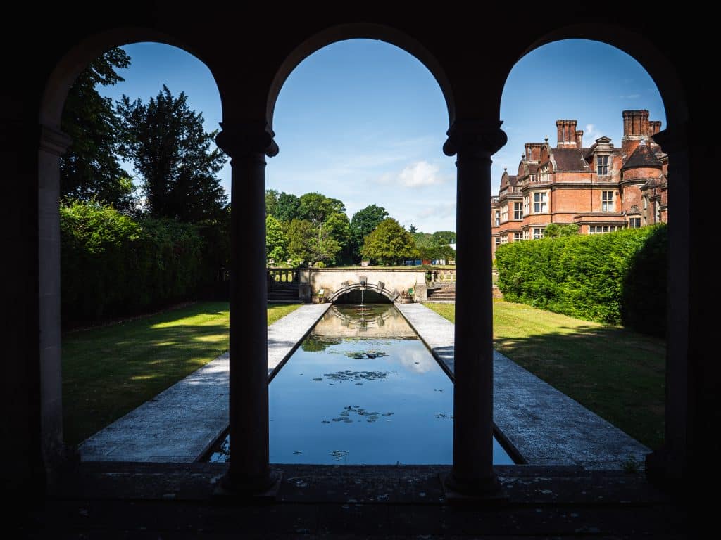 grade ii listed hampshire school shoot location St Edward’s School – Ornamental Pond(18)