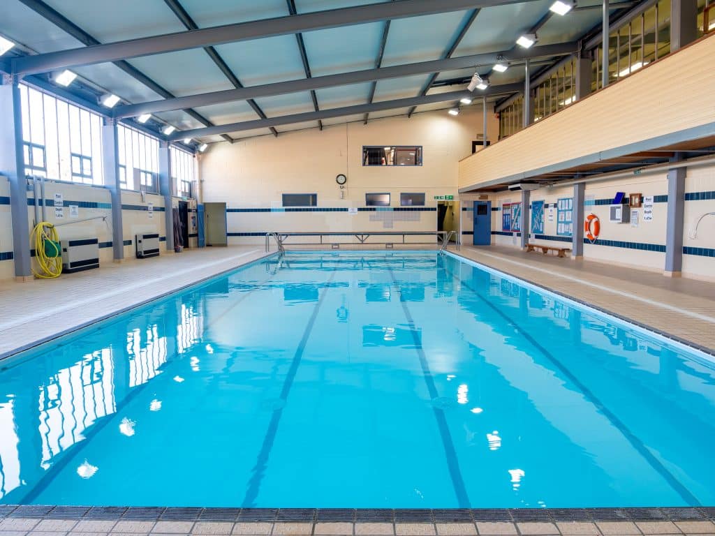 grade ii listed hampshire school shoot location St Edward’s School – Swimming Pool