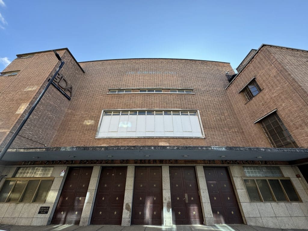 1930s town event hall shoot location 1. The Borough Hall – ARK Loc 0017
