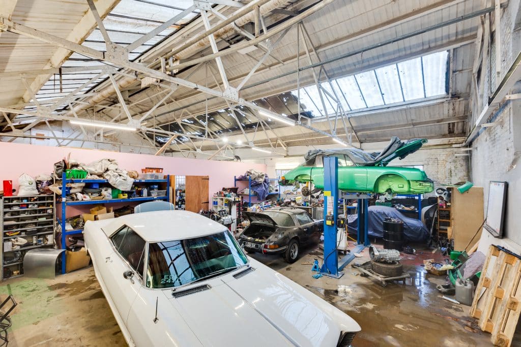 WORKSHOPS london car workshop shoot location Vulcan Classics – 2