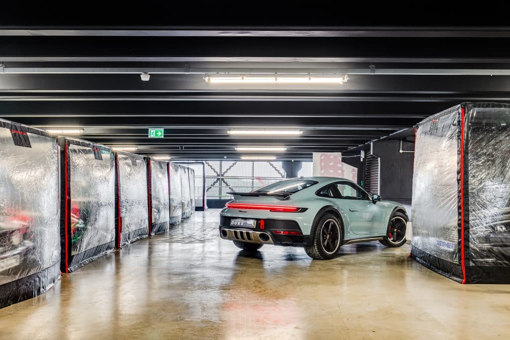 duke showroom car garage shoot location New Duke of London-64
