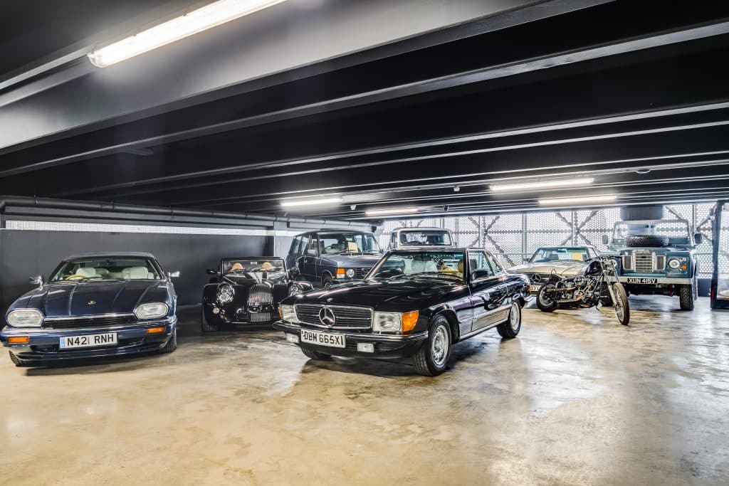 duke showroom car garage shoot location New Duke of London-68