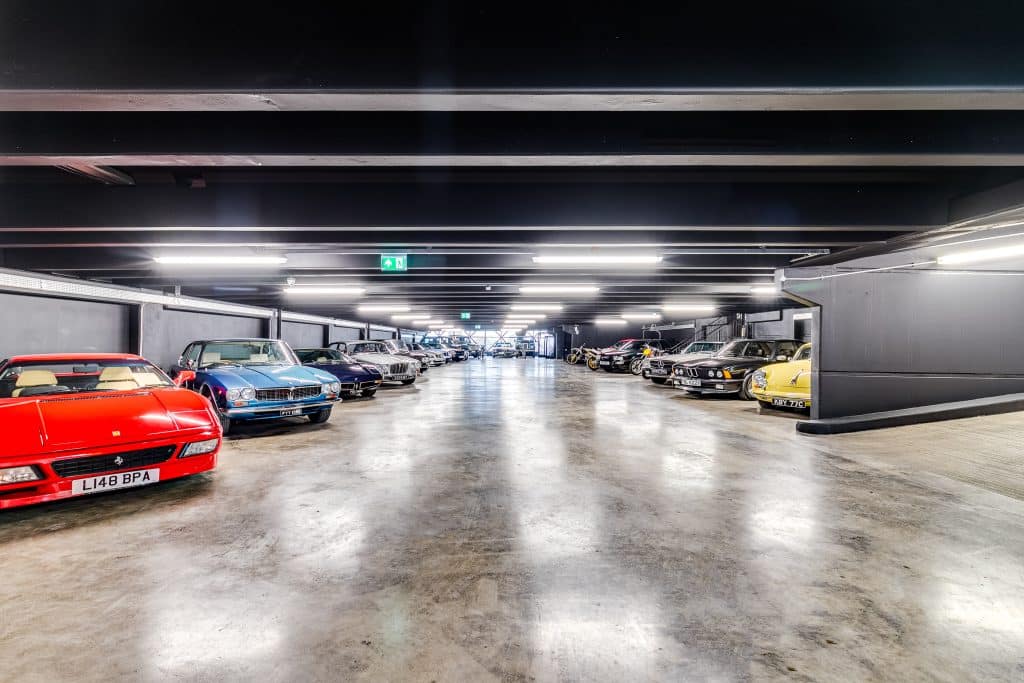 duke showroom car garage shoot location New Duke of London-69