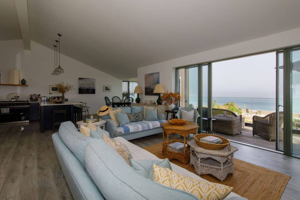 chichester beach house modern shoot location CURLEWS JT05_125a