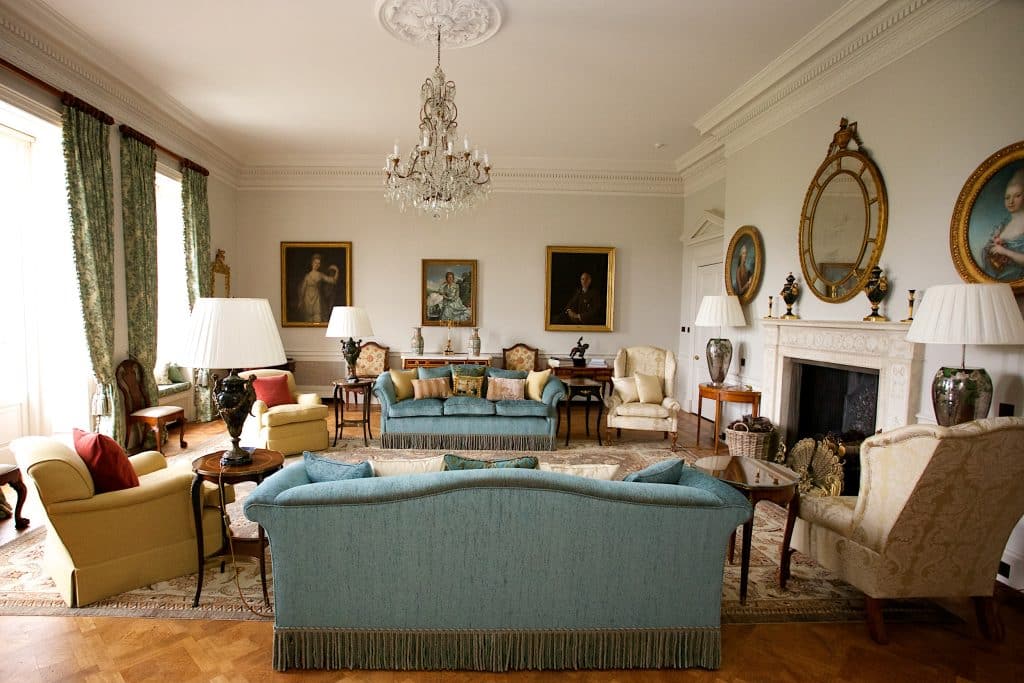 Montague Park country manor shoot location 10 Drawing Room