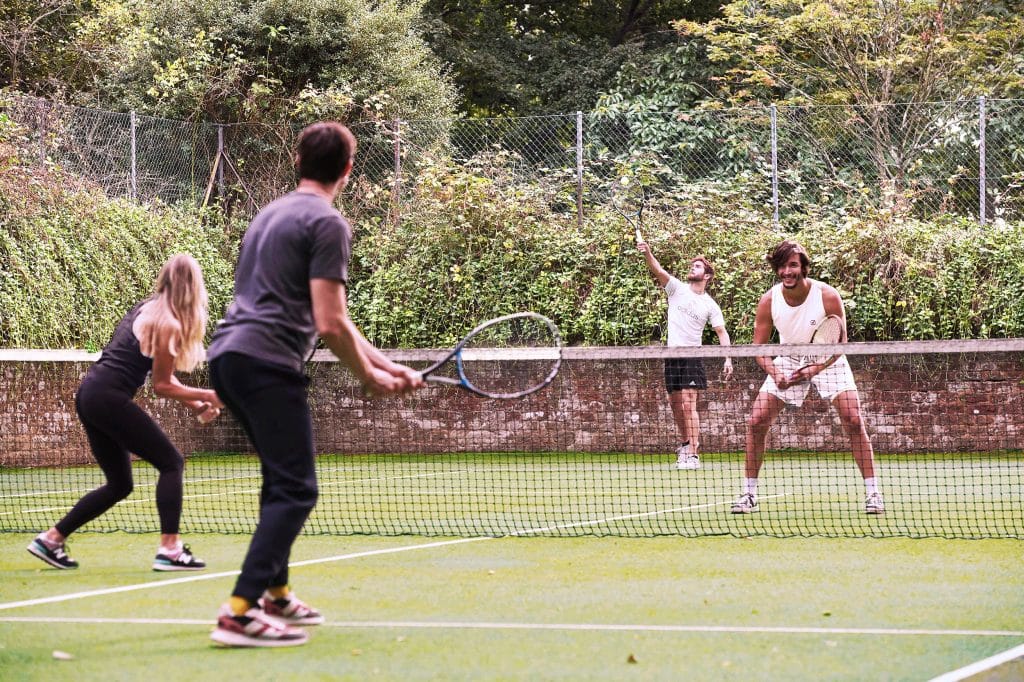 Montague Park country manor shoot location 44 tennis