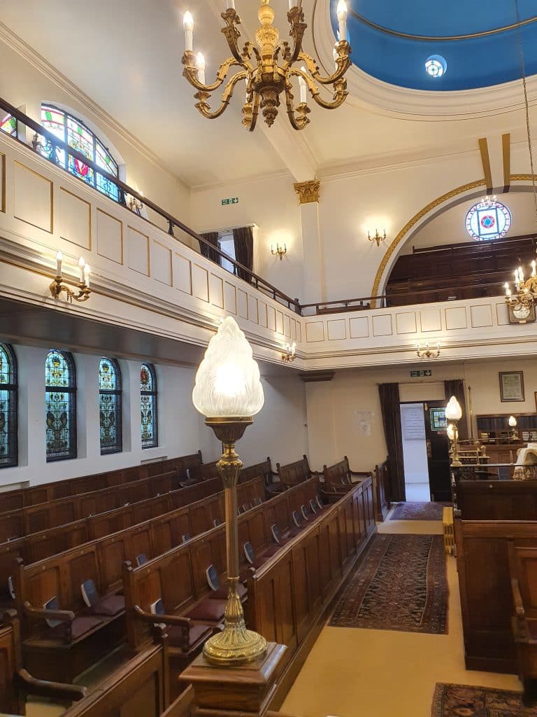 THE SYNAGOGE Spanish & Portuguese Synagogue, Holland Park shoot location 20231004_145017