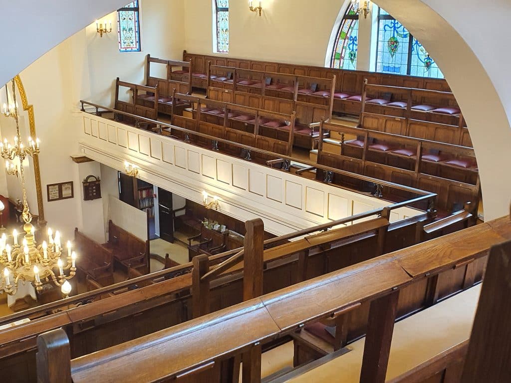 THE SYNAGOGE Spanish & Portuguese Synagogue, Holland Park shoot location 20231004_145324