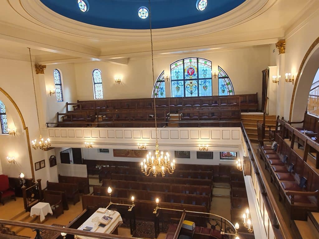 THE SYNAGOGE Spanish & Portuguese Synagogue, Holland Park shoot location 20231004_145459
