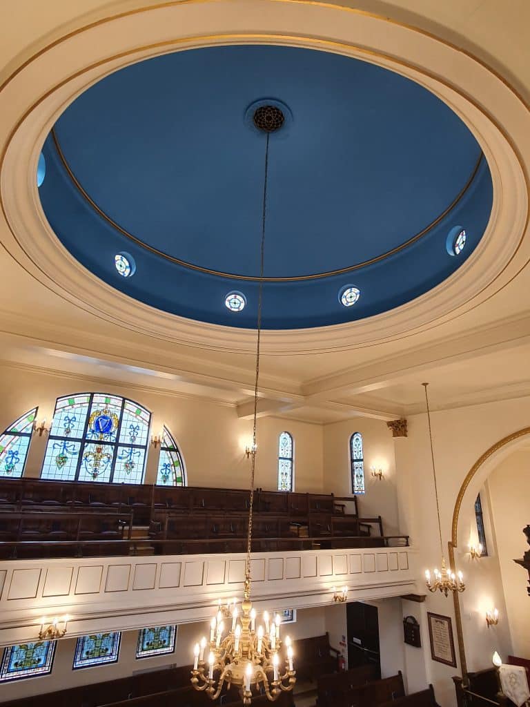 THE SYNAGOGE Spanish & Portuguese Synagogue, Holland Park shoot location 20231004_150014