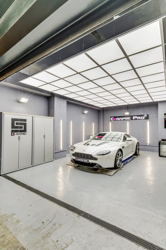 PEACH Brentford CAR SHOWROOM warehouse SHOOT LOCATIONCeramic Pro-5
