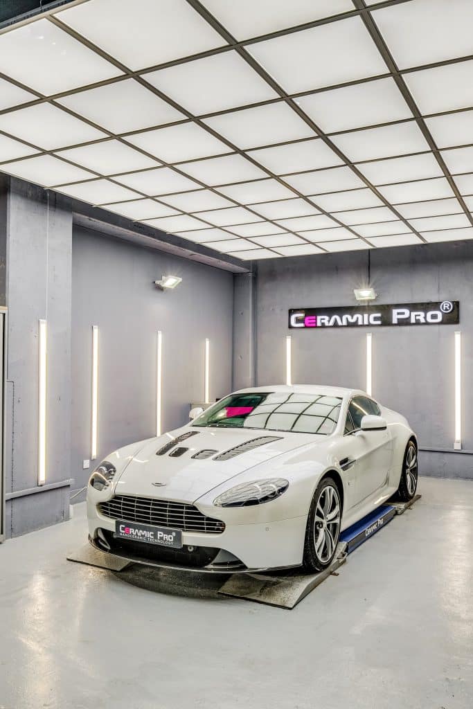 PEACH Brentford CAR SHOWROOM warehouse SHOOT LOCATIONCeramic Pro-6