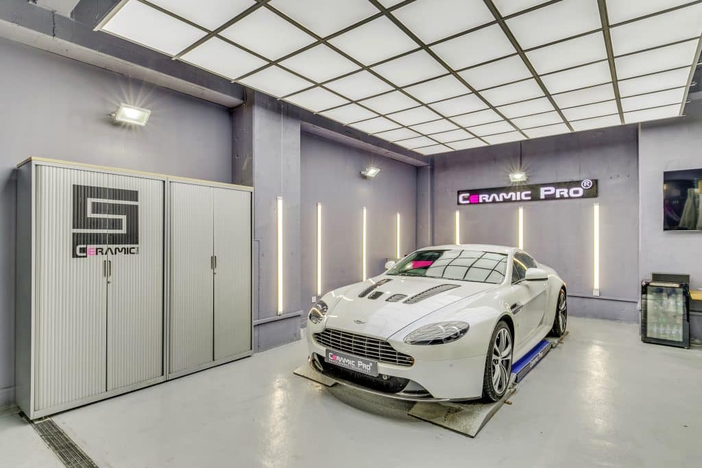 PEACH Brentford CAR SHOWROOM warehouse SHOOT LOCATIONCeramic Pro-8