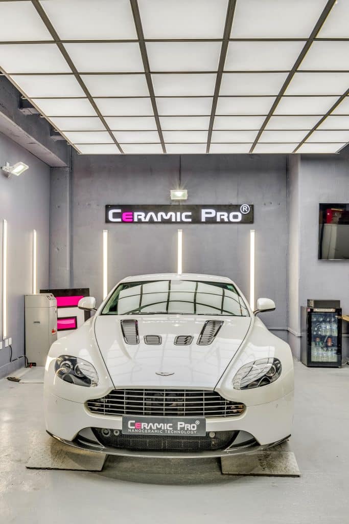 PEACH Brentford CAR SHOWROOM warehouse SHOOT LOCATIONCeramic Pro-9
