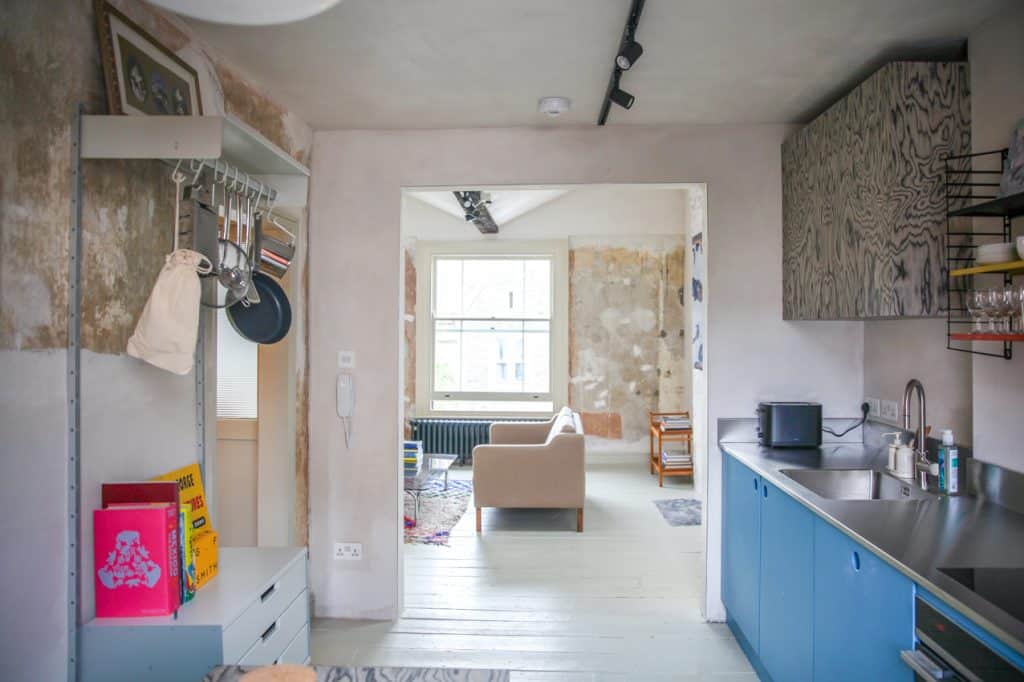 Bristol Gallery townhouse colourful shoot location AirbnbMidland-41