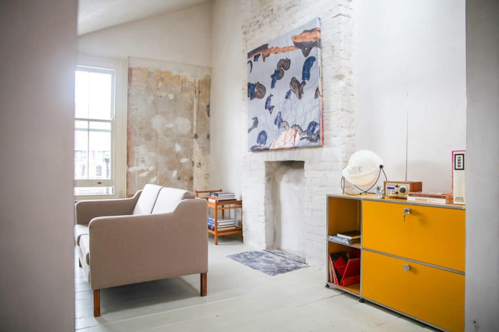 Bristol Gallery townhouse colourful shoot location AirbnbMidland-42