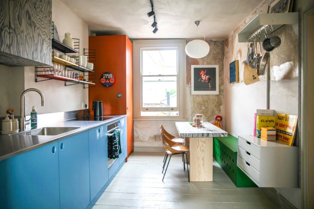 Bristol Gallery townhouse colourful shoot location AirbnbMidland-62