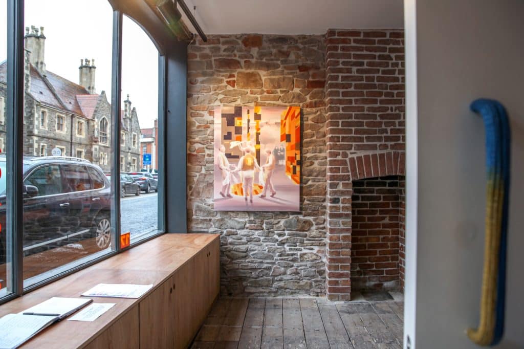 Bristol Gallery townhouse colourful shoot location C&S-36