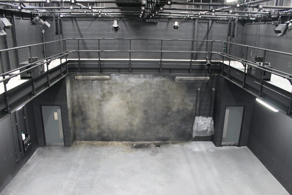 MOUNTVIEW south east london studio school hall shoot location Backstage-Theatre-scaled