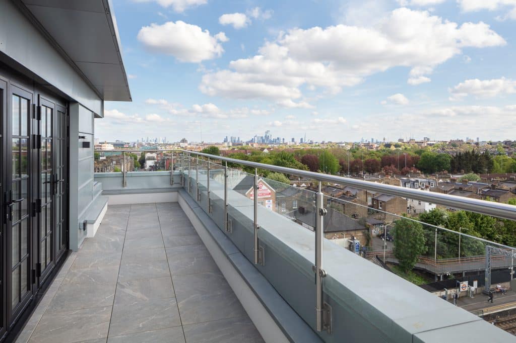 RILEY north london office co-working shoot location Riley Studios _ Private Terrace
