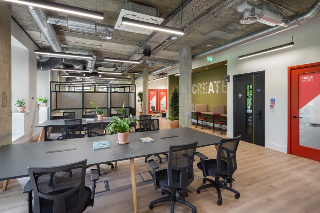 RILEY north london office co-working shoot location Riley Studios_ Fixed Desk