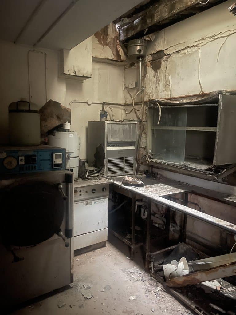 kings cross hospital west london abandoned location IMG_8032