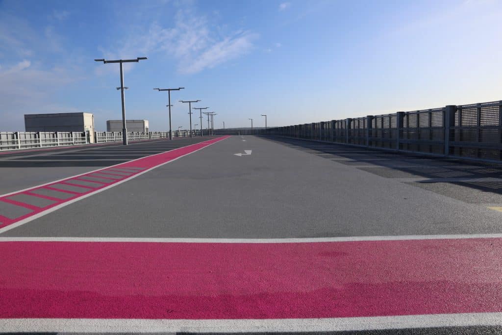 Wembley Park car park shoot location pink car park IMG_3477
