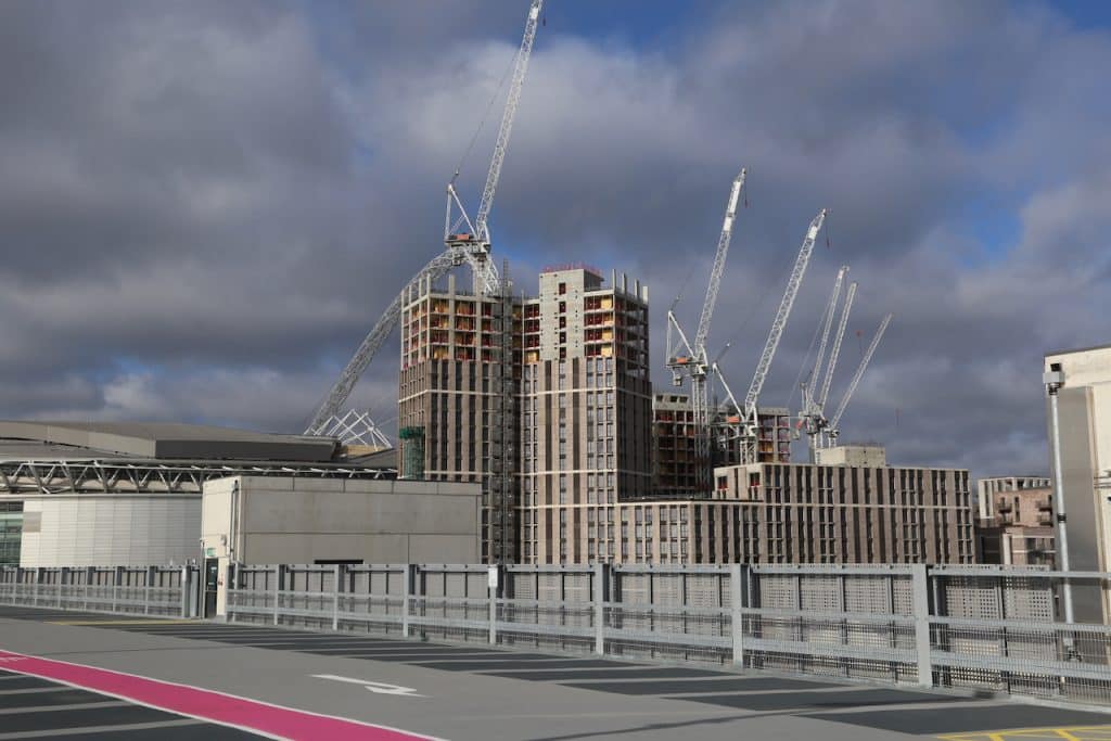 Wembley Park car park shoot location pink car park IMG_3628