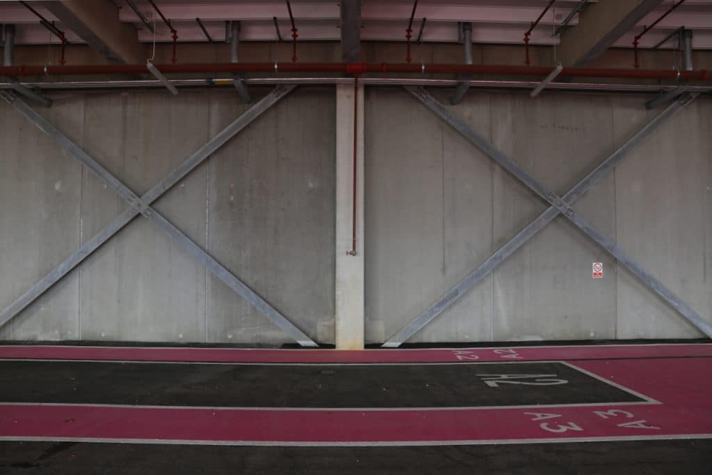Wembley Park car park shoot location pink car park IMG_4314