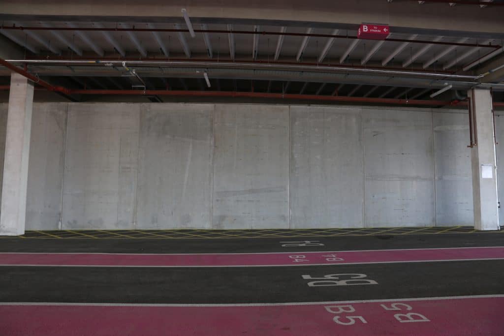 Wembley Park car park shoot location pink car park IMG_4359