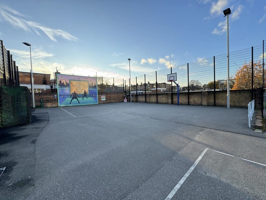 Marlborough Sports outdoor south east london sports venue shoot location 15. ARK Loc – Marlborough Sports Garden