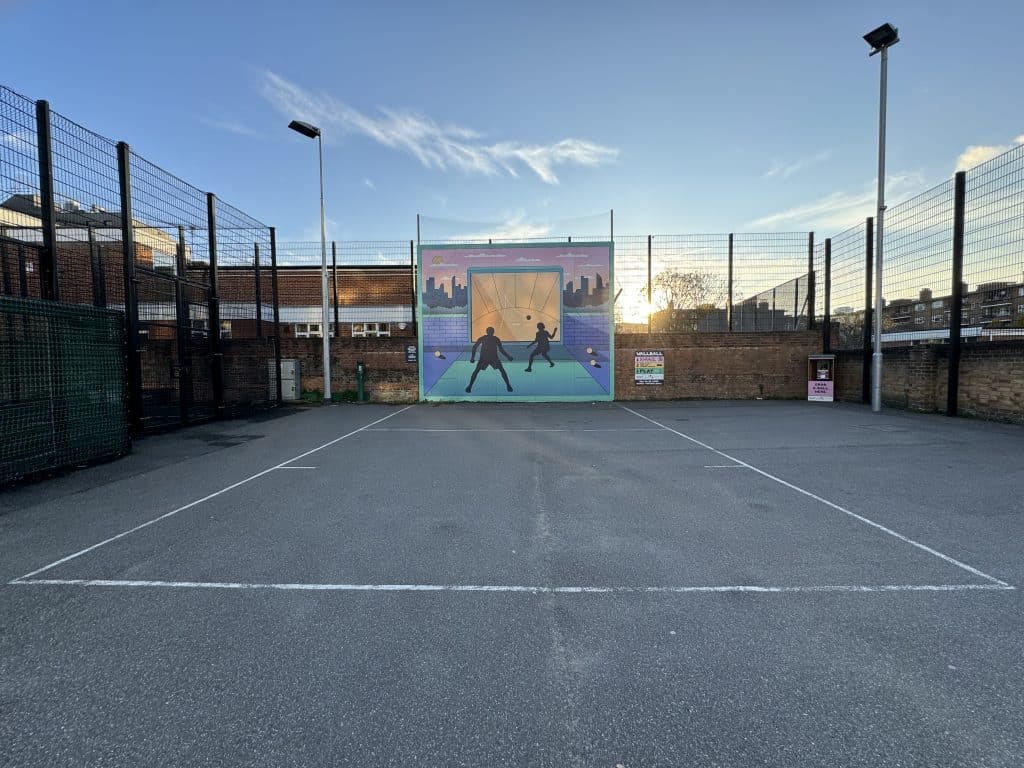 Marlborough Sports outdoor south east london sports venue shoot location 16. ARK Loc – Marlborough Sports Garden