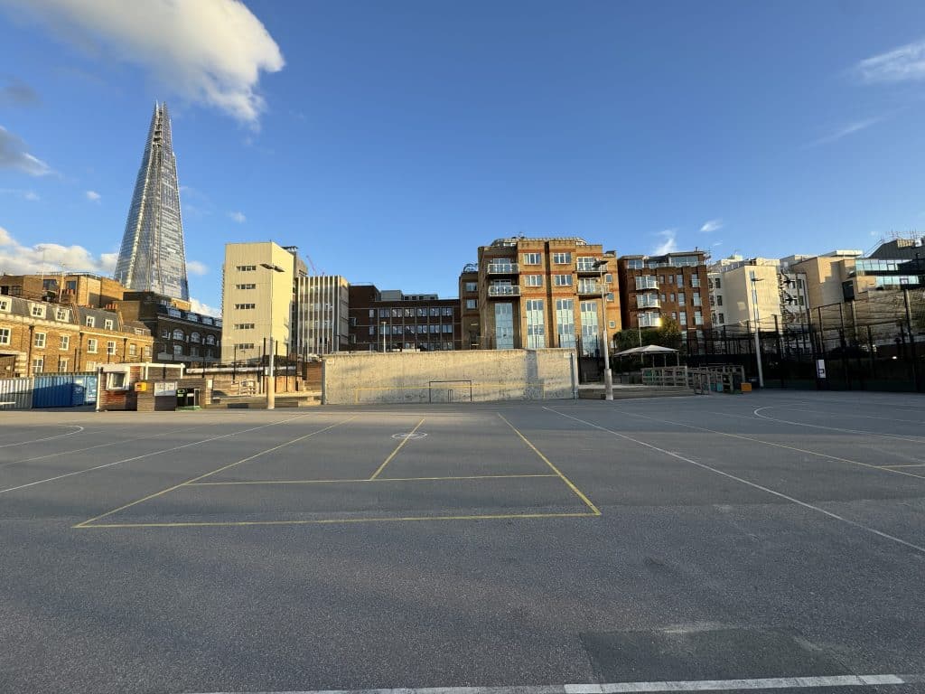 Marlborough Sports outdoor south east london sports venue shoot location 5. ARK Loc – Marlborough Sports Garden