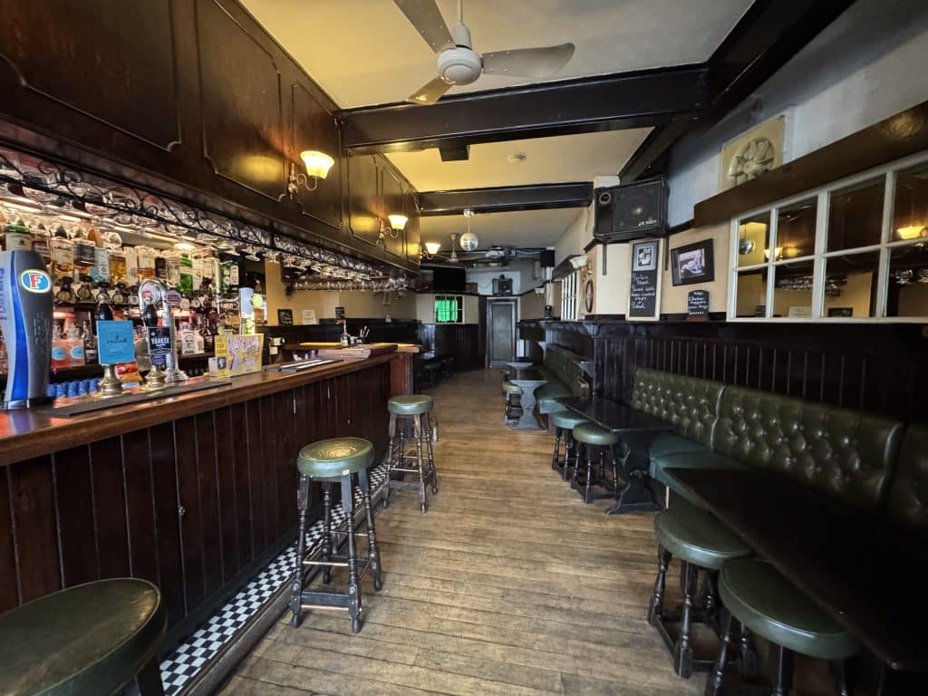 5. Pub-filming-location Loc – The Truman